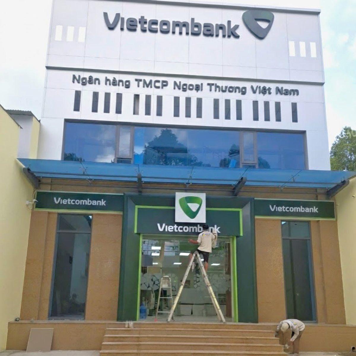 Thi Công Logo Chữ Nổi Ngoài Trời - Ảnh 9