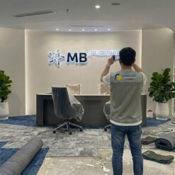 Thi Công Logo Chữ Nổi Nội Thất