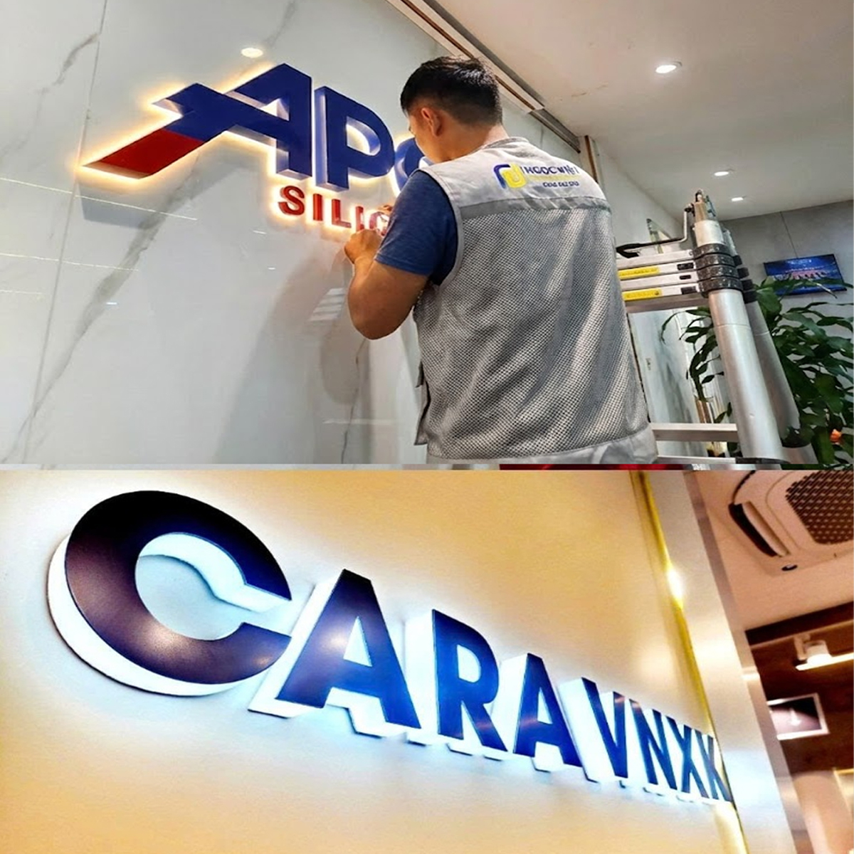 Thi Công Logo Chữ Nổi Nội Thất - Ảnh 11