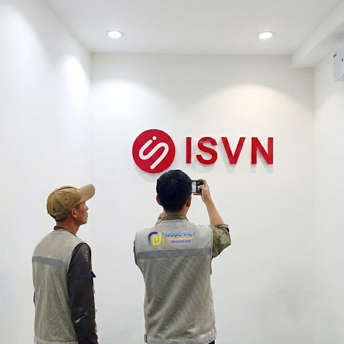 Thi Công Logo Chữ Nổi Nội Thất - Ảnh 7