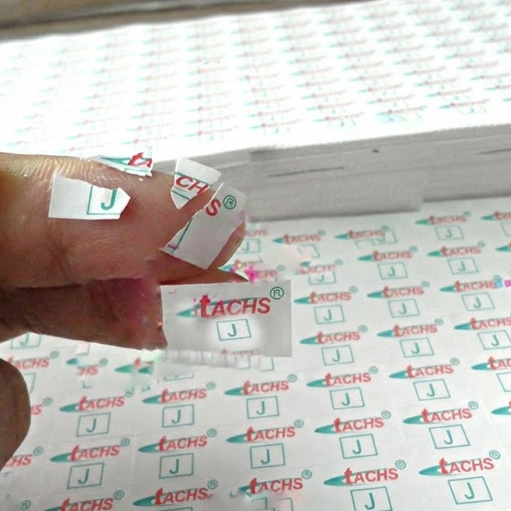 Decal Vỡ - Tem Bảo Hành (Bế Demi)